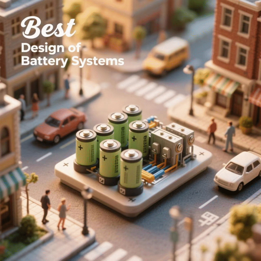 Best design of Battery systems